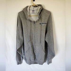 Jerzees Gray Sweatshirt with Air Force Logo
